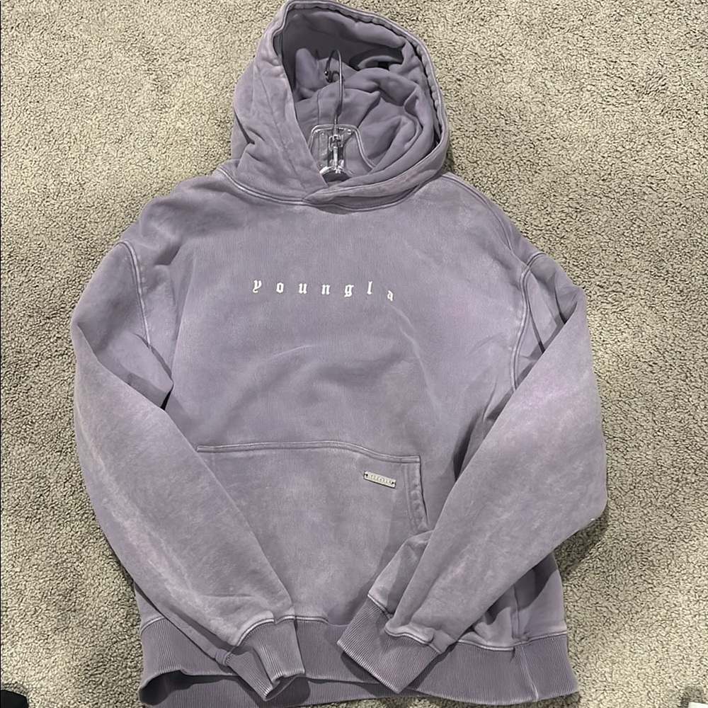 YoungLA Men's Limited Edition Lavender Hoodie